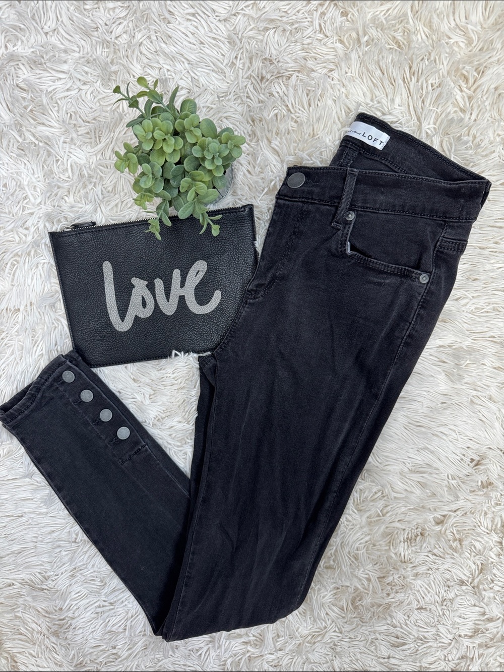 Loft Modern Skinny Jeans 💗 Black